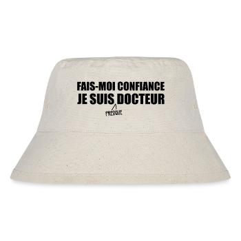 I'm Almost a Doctor - Stanley/Stella Recycled Bucket Hat - natural - Front