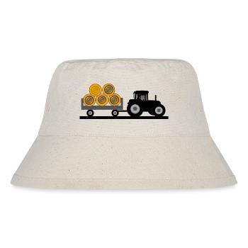 Tractor - Stanley/Stella Recycled Bucket Hat - natural - Front
