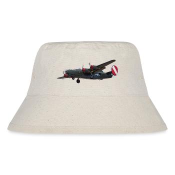 Bomber B-24 Liberator - Stanley/Stella recycelter Bucket Hat - Naturweiß - Vorne