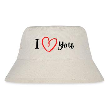 I love you. - Bob recyclé Stanley/Stella - blanc naturel - Devant