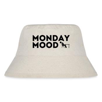 Monday Mood Design | Motif amusant en cadeau - Bob recyclé Stanley/Stella - blanc naturel - Devant