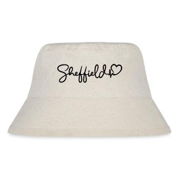 Sheffield Heartbeat City England - Stanley/Stella Recycled Bucket Hat - natural - Front