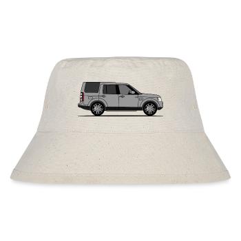 Discovery 4 Gray - Stanley/Stella Recycled Bucket Hat - natural - Front