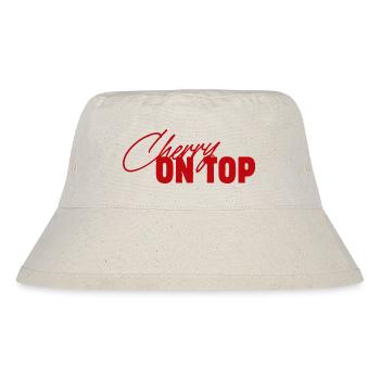 Cherry on top - Stanley/Stella recycelter Bucket Hat - Naturweiß - Vorne
