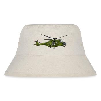 Helicopter - Stanley/Stella Recycled Bucket Hat - natural - Front