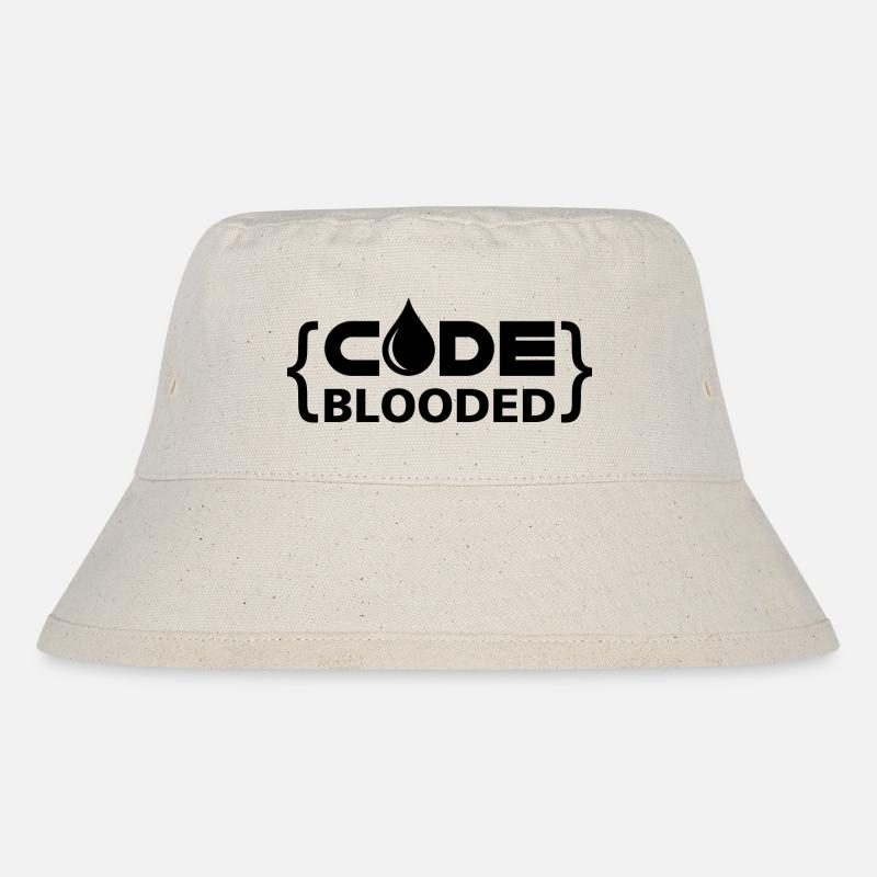Programmieren - Stanley/Stella recycelter Bucket Hat - Naturweiß