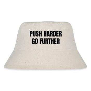 Train harder - Stanley/Stella Recycled Bucket Hat - natural - Front