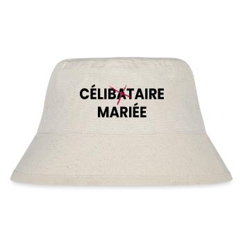 Humour Célibataire Mariée - evjf - EVJF - Bob recyclé Stanley/Stella - blanc naturel - Devant