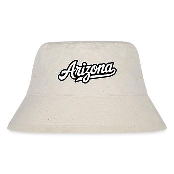 Arizona – Souvenir-Design des US-Bundesstaates - Stanley/Stella recycelter Bucket Hat - Naturweiß - Vorne
