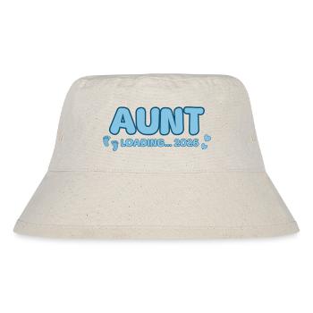 Aunt Loading 2026 - Stanley/Stella recycelter Bucket Hat - Naturweiß - Vorne