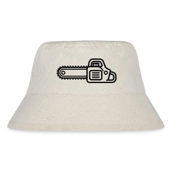chainsaw - Stanley/Stella Recycled Bucket Hat - natural - Front