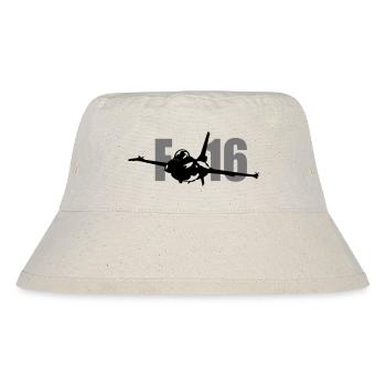 Mr. Adrenalin Pilot - Stanley/Stella recycelter Bucket Hat - Naturweiß - Vorne