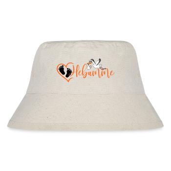 Hebamme - Stanley/Stella recycelter Bucket Hat - Naturweiß - Vorne