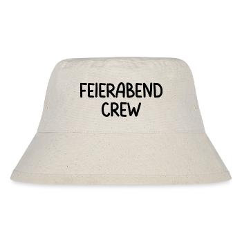 Feierabend Crew - Stanley/Stella recycelter Bucket Hat - Naturweiß - Vorne