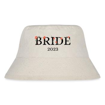 Bride 2023 floral - Bob recyclé Stanley/Stella - blanc naturel - Devant