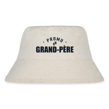 Promu Grand-père - Cadeau Naissance - Bob recyclé Stanley/Stella - blanc naturel - Devant