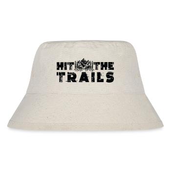 Trail Run Ultra Trail Running Berg Trekking Laufen - Stanley/Stella recycelter Bucket Hat - Naturweiß - Vorne