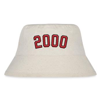 Year of birth sport 2000 - Stanley/Stella Recycled Bucket Hat - natural - Front