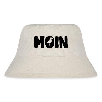 Moin with the seagull - Stanley/Stella Recycled Bucket Hat - natural - Front