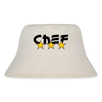 Chef - Cuisine - Cuisinier - Bob recyclé Stanley/Stella - blanc naturel - Devant