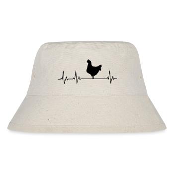 Fans de poulets - - Coq - Poussins - Bob recyclé Stanley/Stella - blanc naturel - Devant