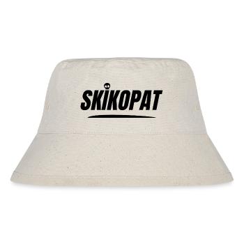SKIKOPAT! - Stanley/Stella recycelter Bucket Hat - Naturweiß - Vorne