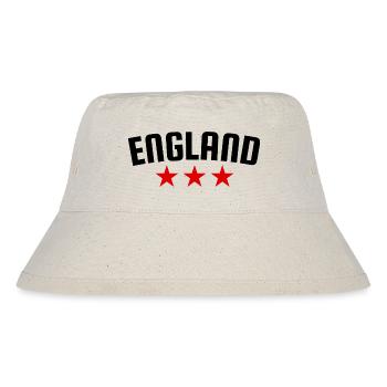 Angleterre 3 étoiles Design - Bob recyclé Stanley/Stella - blanc naturel - Devant