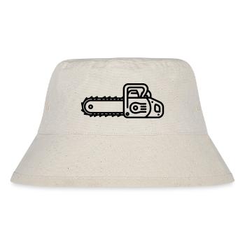 chainsaw - Stanley/Stella Recycled Bucket Hat - natural - Front