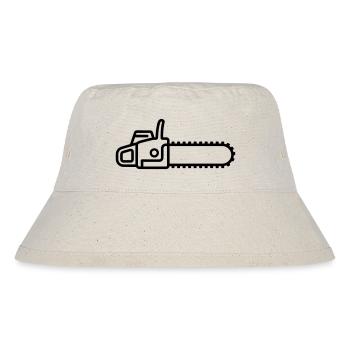 chainsaw - Stanley/Stella Recycled Bucket Hat - natural - Front