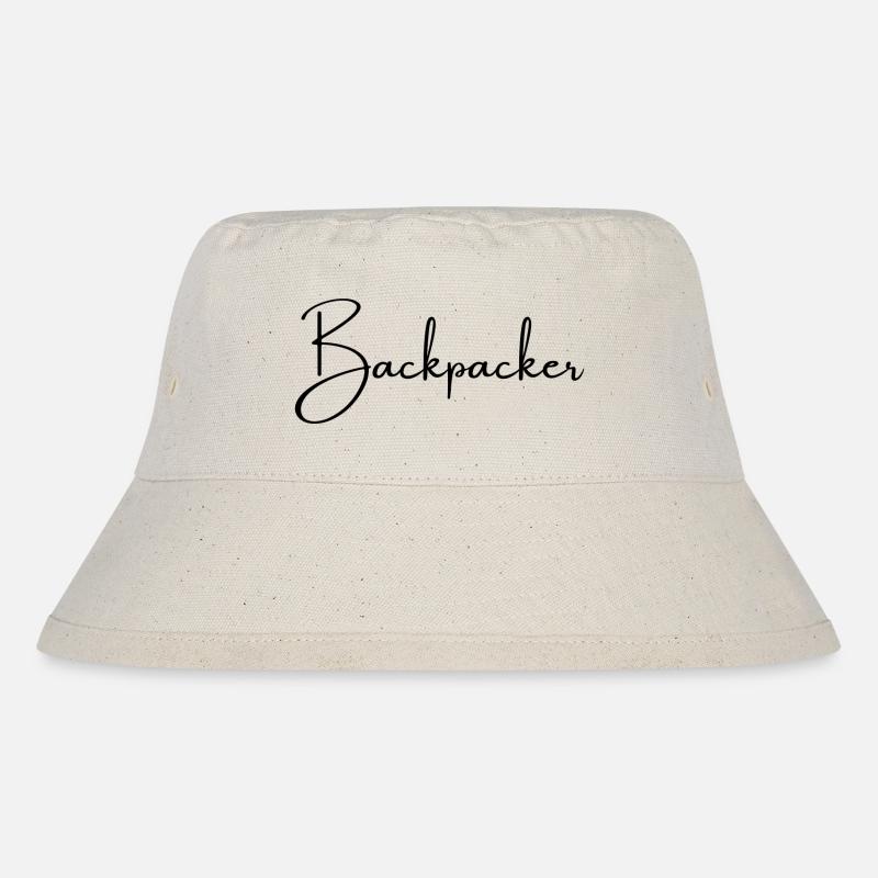 Backpacker - Stanley/Stella recycelter Bucket Hat - Naturweiß