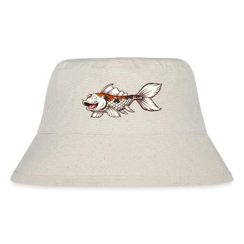 Mignon Koi Karp Poisson - Bob recyclé Stanley/Stella - blanc naturel - Devant