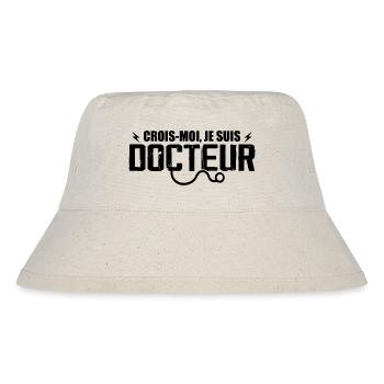 Believe me, I'm a doctor - Stanley/Stella Recycled Bucket Hat - natural - Front