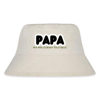 Baby - Birth - Pregnancy - Dad - Mom - Baby - Stanley/Stella Recycled Bucket Hat - natural - Front