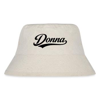 Donna name first last family gifts  - Stanley/Stella Recycled Bucket Hat - natural - Front