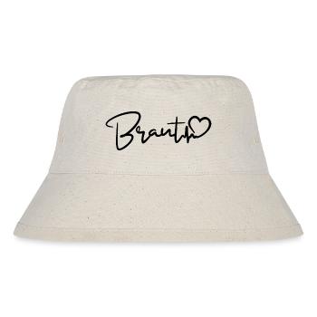 Braut Herzschlag - Stanley/Stella recycelter Bucket Hat - Naturweiß - Vorne
