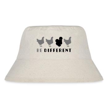 Be Different - Stanley/Stella Recycled Bucket Hat - natural - Front