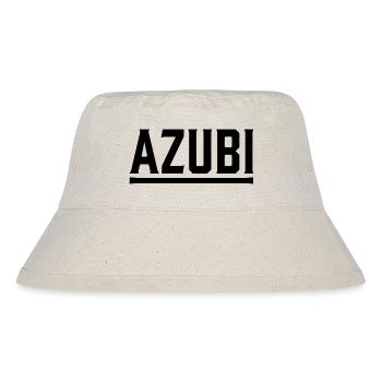 Azubi Tshirt 4 23 schwarz - Stanley/Stella recycelter Bucket Hat - Naturweiß - Vorne