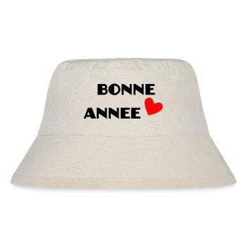 BONNE ANNEE. SAINT SYLVESTRE. NOUVELLE ANNÉE - Bob recyclé Stanley/Stella - blanc naturel - Devant