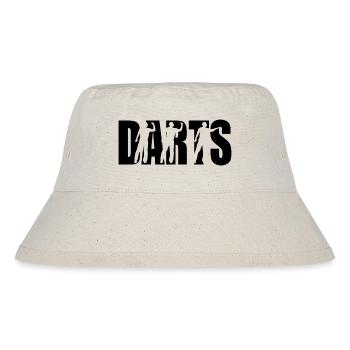 Darts Sports Fun - Stanley/Stella Recycled Bucket Hat - natural - Front