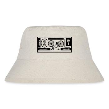 Bicycle Road Bike Bicycle Chain Bicycle Shop - Stanley/Stella Recycled Bucket Hat - natural - Front