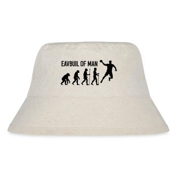 Evolution of Man Leap - Stanley/Stella Recycled Bucket Hat - natural - Front
