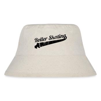 Roller skating - Stanley/Stella Recycled Bucket Hat - natural - Front