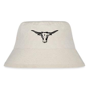 texas longhorn exit-shirt - Stanley/Stella Recycled Bucket Hat - natural - Front