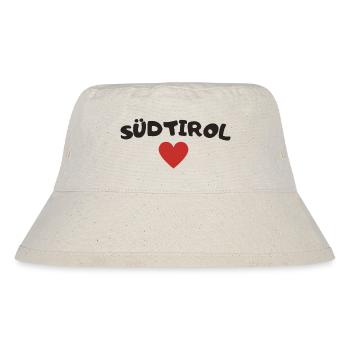 Südtirol - Stanley/Stella recycelter Bucket Hat - Naturweiß - Vorne