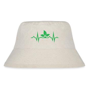 Vegan gift idea for vegans - Stanley/Stella Recycled Bucket Hat - natural - Front