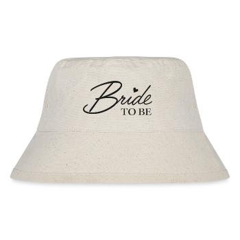 Bride to be - Stanley/Stella recycelter Bucket Hat - Naturweiß - Vorne