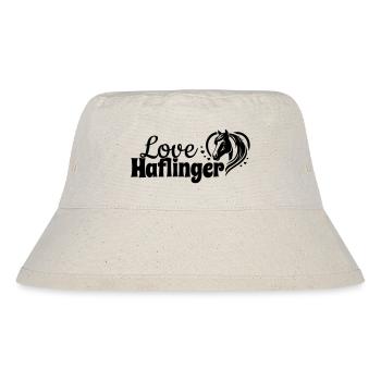 Haflinger amour coeur tête de cheval - Bob recyclé Stanley/Stella - blanc naturel - Devant