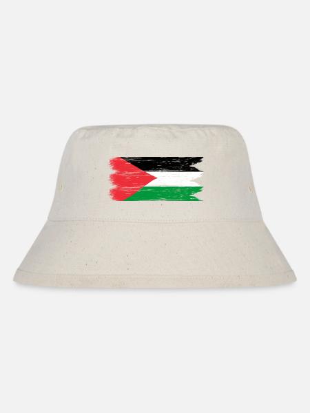 Beau drapeau palestinien - Bob recyclé Stanley/Stella - blanc naturel