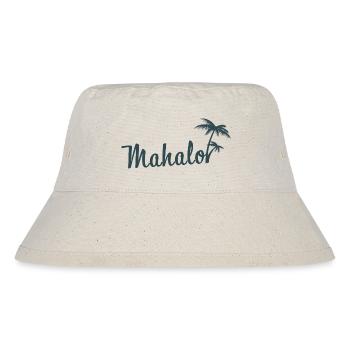 Mahalo Hawaii Palm Tree Beach Aloha Island Vibes - Stanley/Stella recycelter Bucket Hat - Naturweiß - Vorne