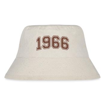 Retro Adventure 60 Jahre Sixties Geschenk 1966 - Stanley/Stella recycelter Bucket Hat - Naturweiß - Vorne
